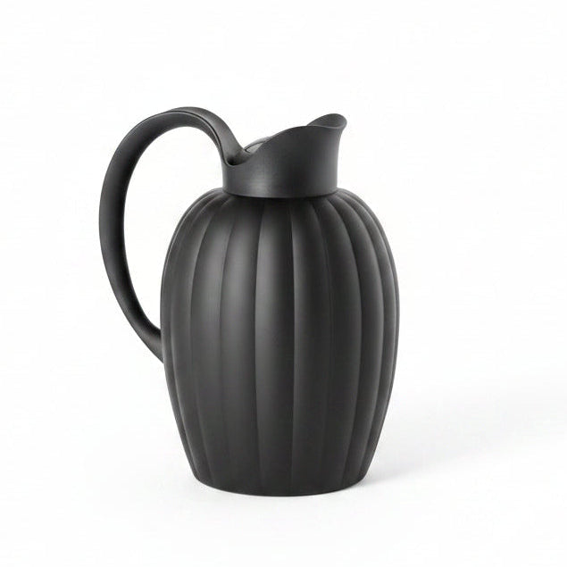 Georg Jensen Bernadotte black thermo jug