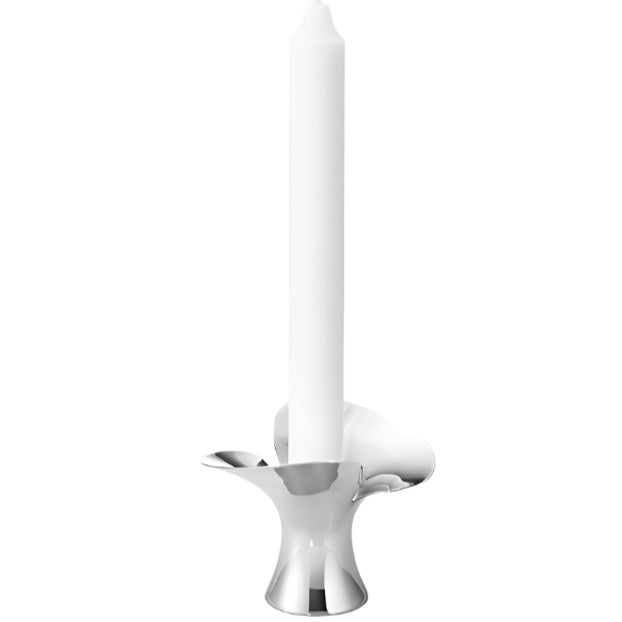 Georg Jensen Bloom Taper Candle Holders Set