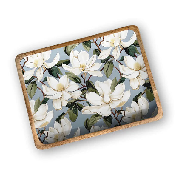 Magnolia mango wood tray, as-is sample