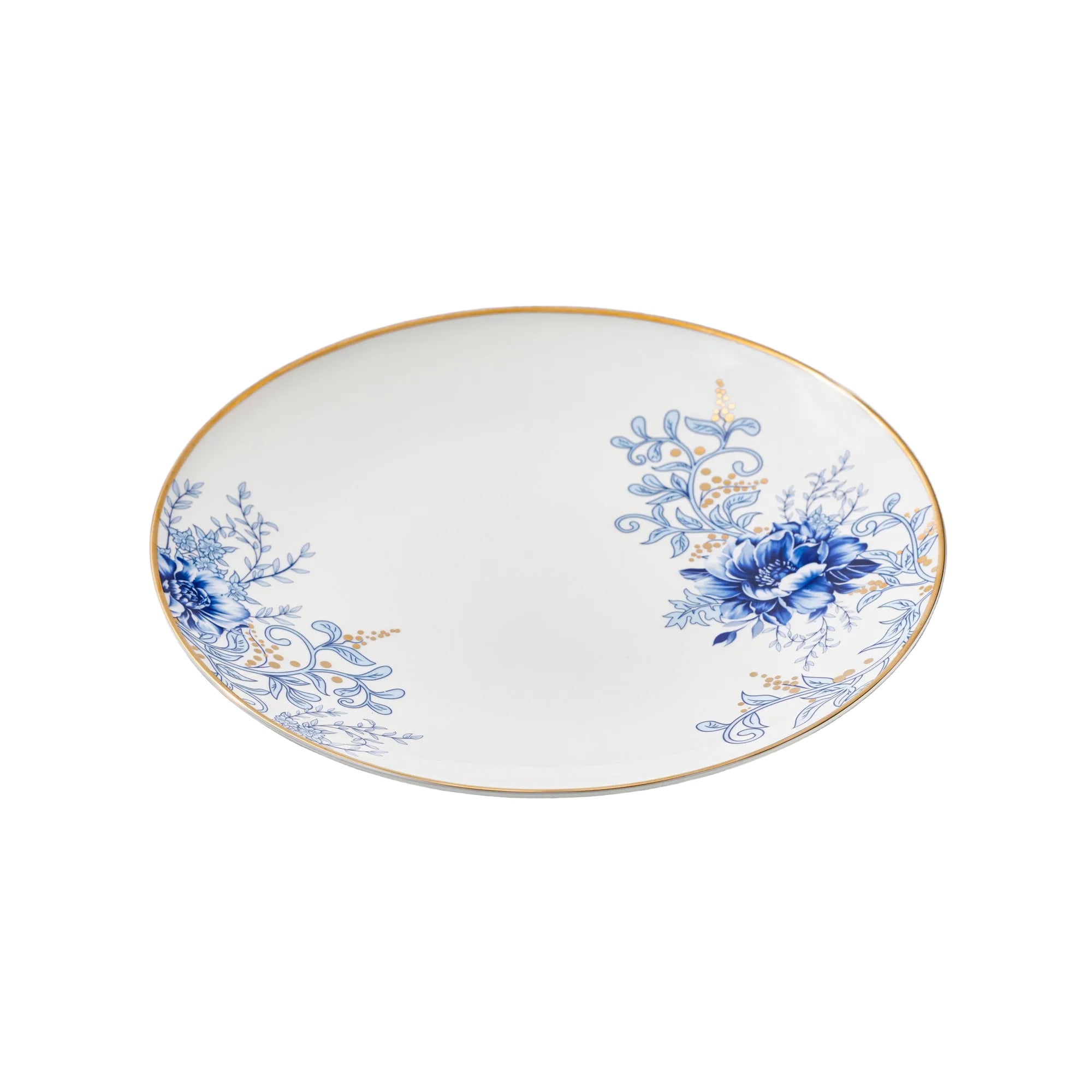 Vikko Cypress Blue & White Charger