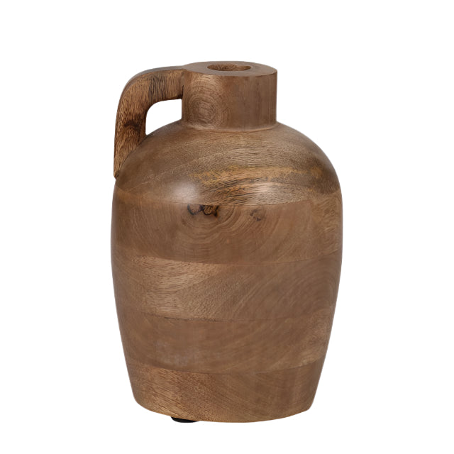 Wood Jug Vase