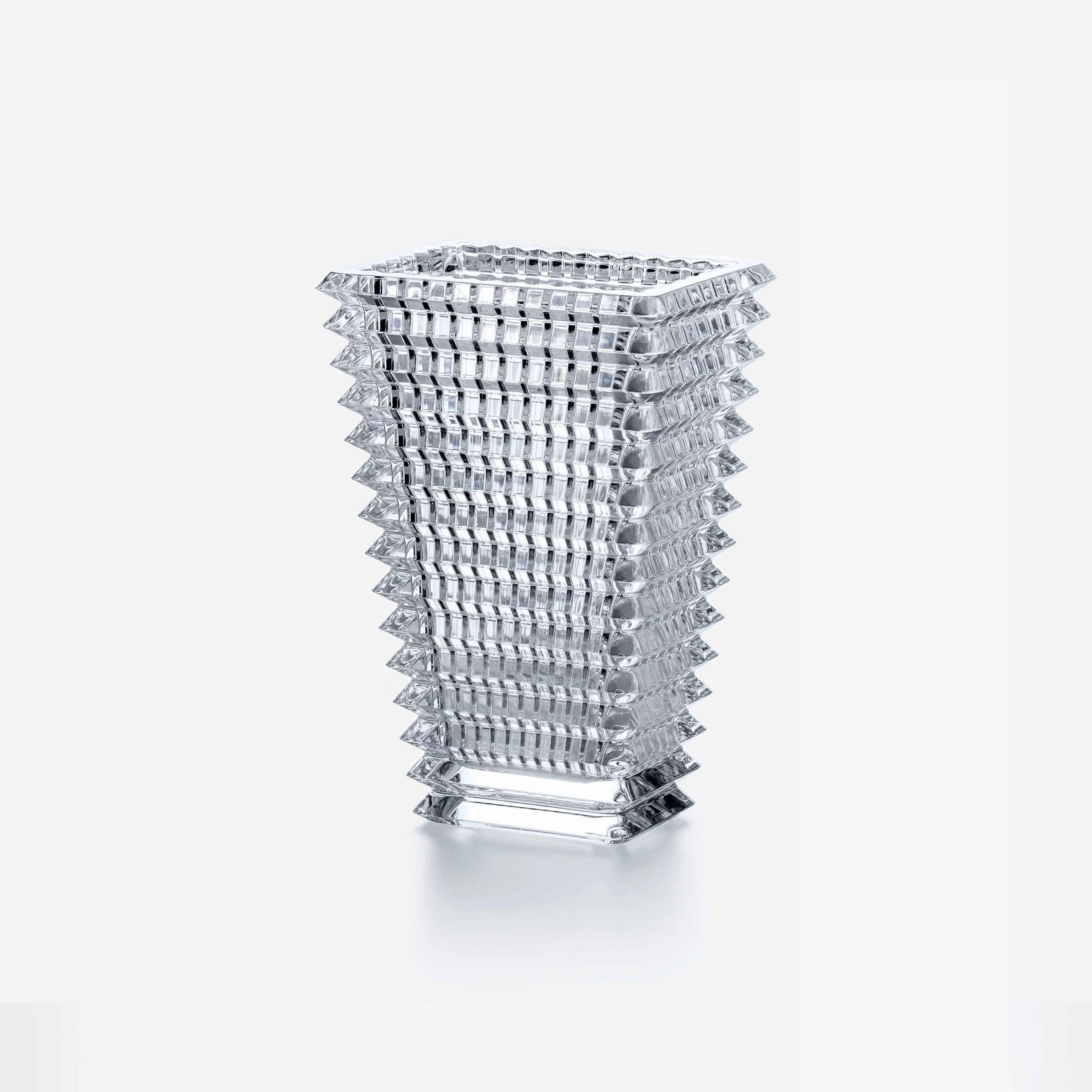 Baccarat Eye Rectangular Vase- Small