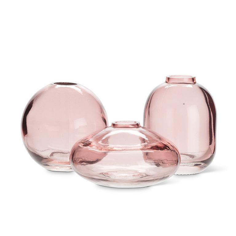 Rose Small Glass Bud Vase