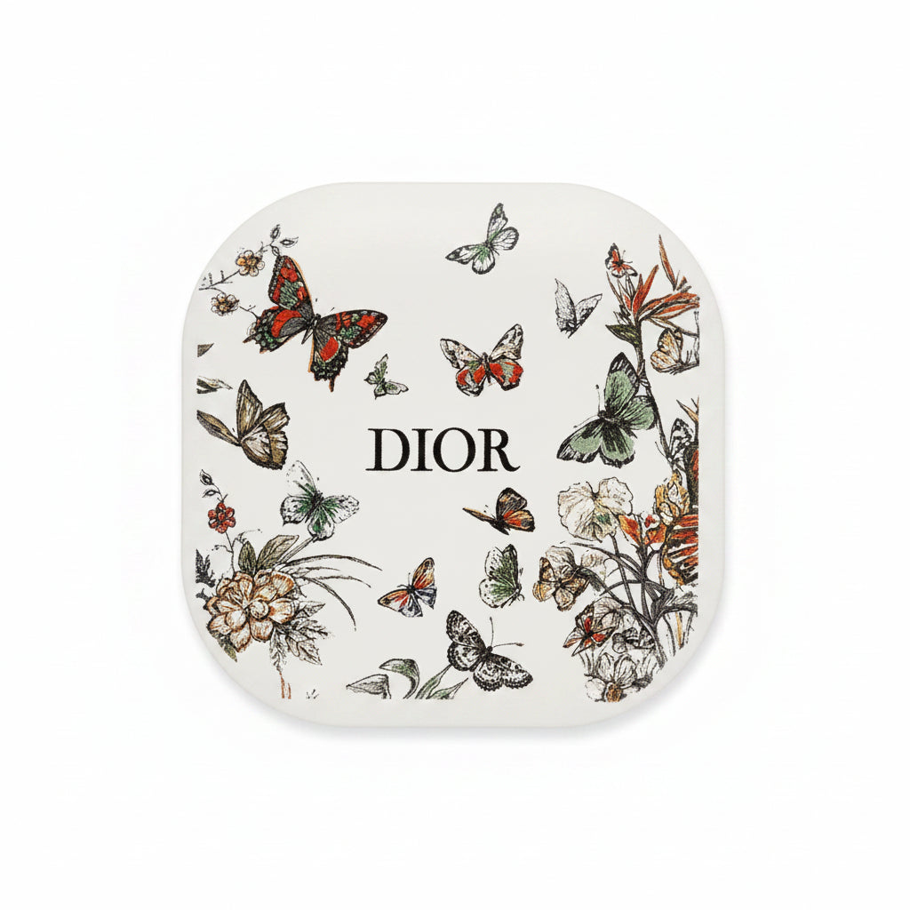 Butterflies LED Compact Mirror