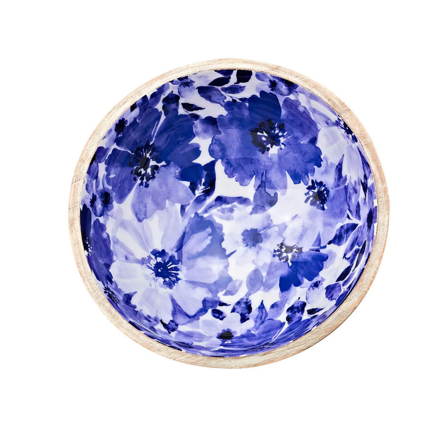 Claro Blue & White Wash Bowl