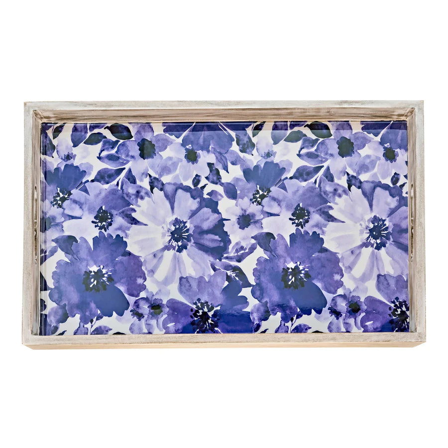 Claro Blue & White Wash Tray