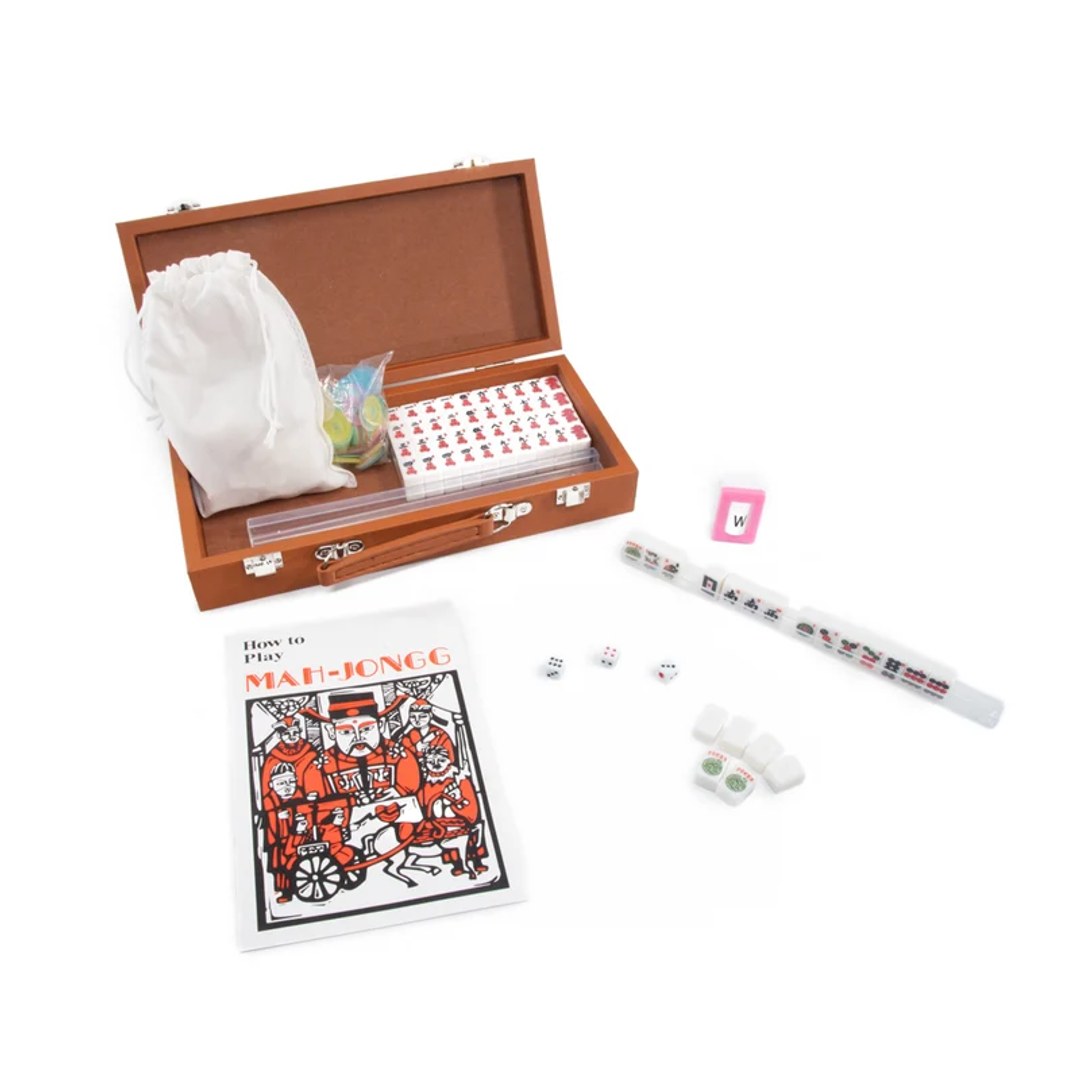 Mini Travel Mahjong Set (Saddle)