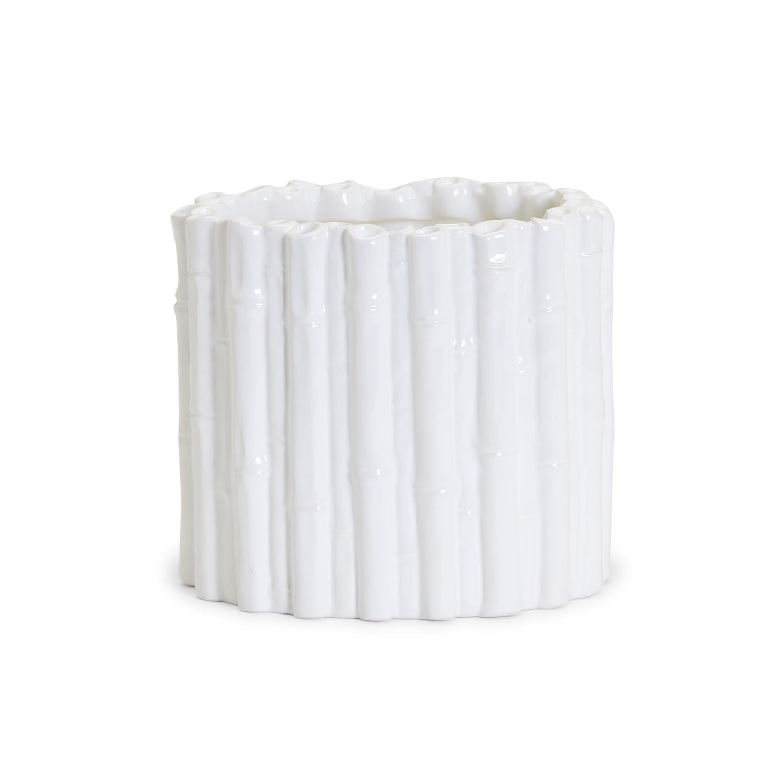 Faux Bamboo Cachepot
