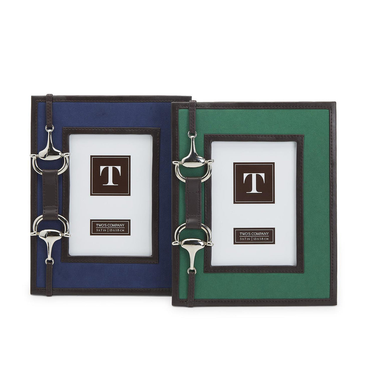 Green Horse Bit Photo Frame