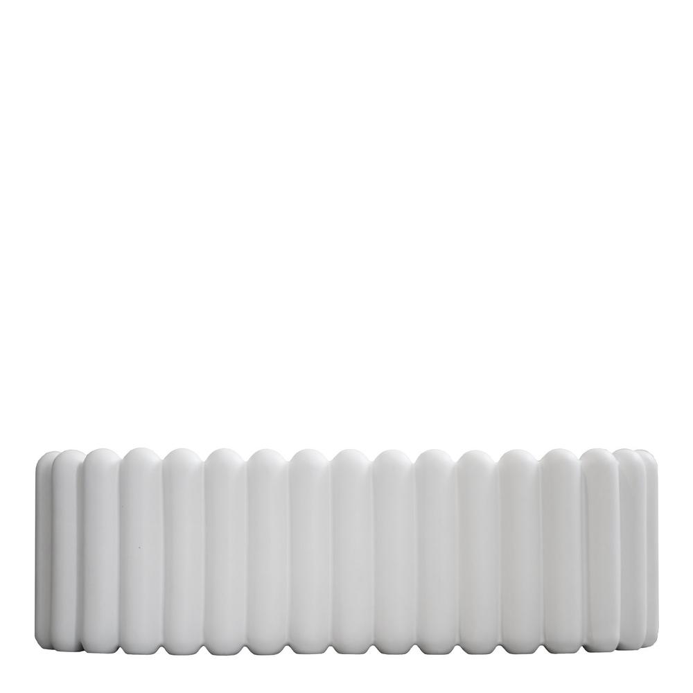 Mist Oval Large Planter