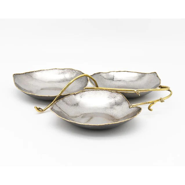 Grape Leaf Cluster Dish