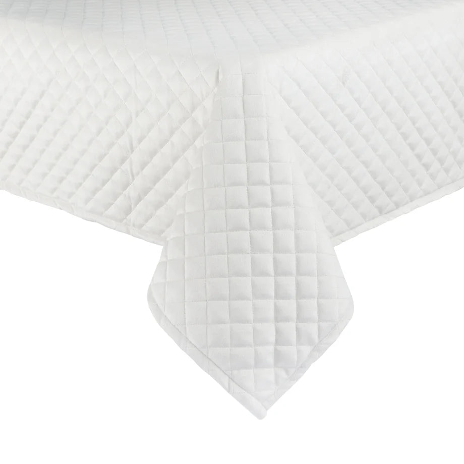 Adorn Your Table Velvet Quilted Tablecloth