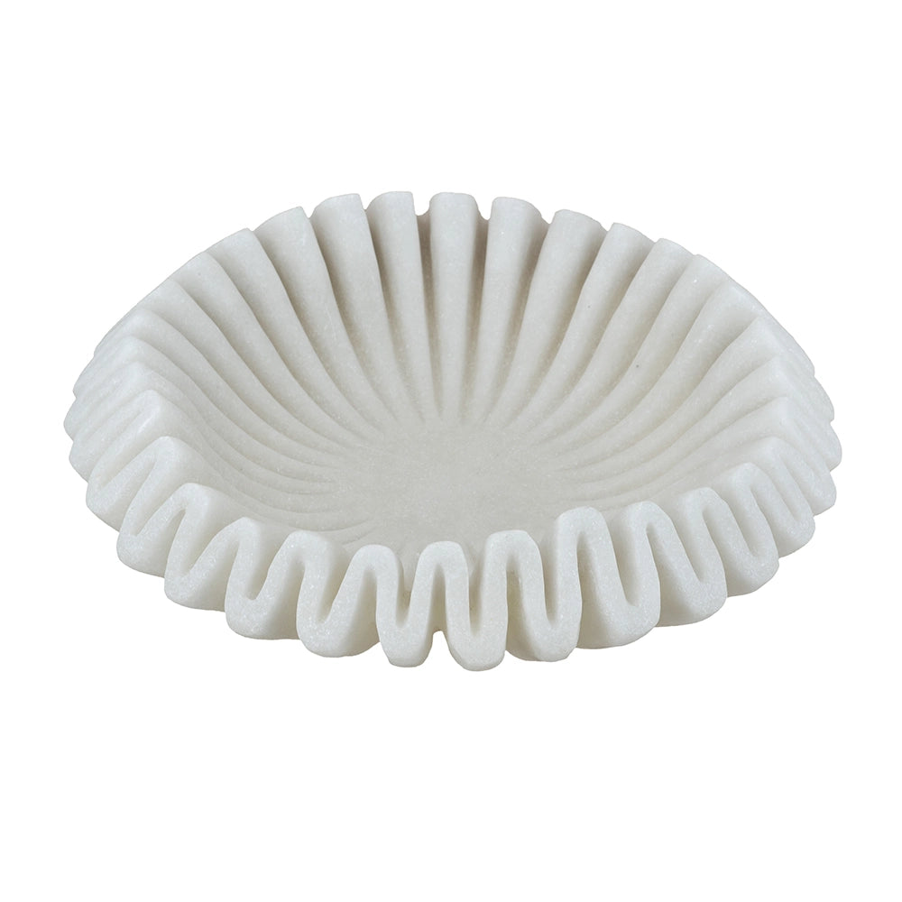 Coastal Waves Resin-Sand Decorative Bowl