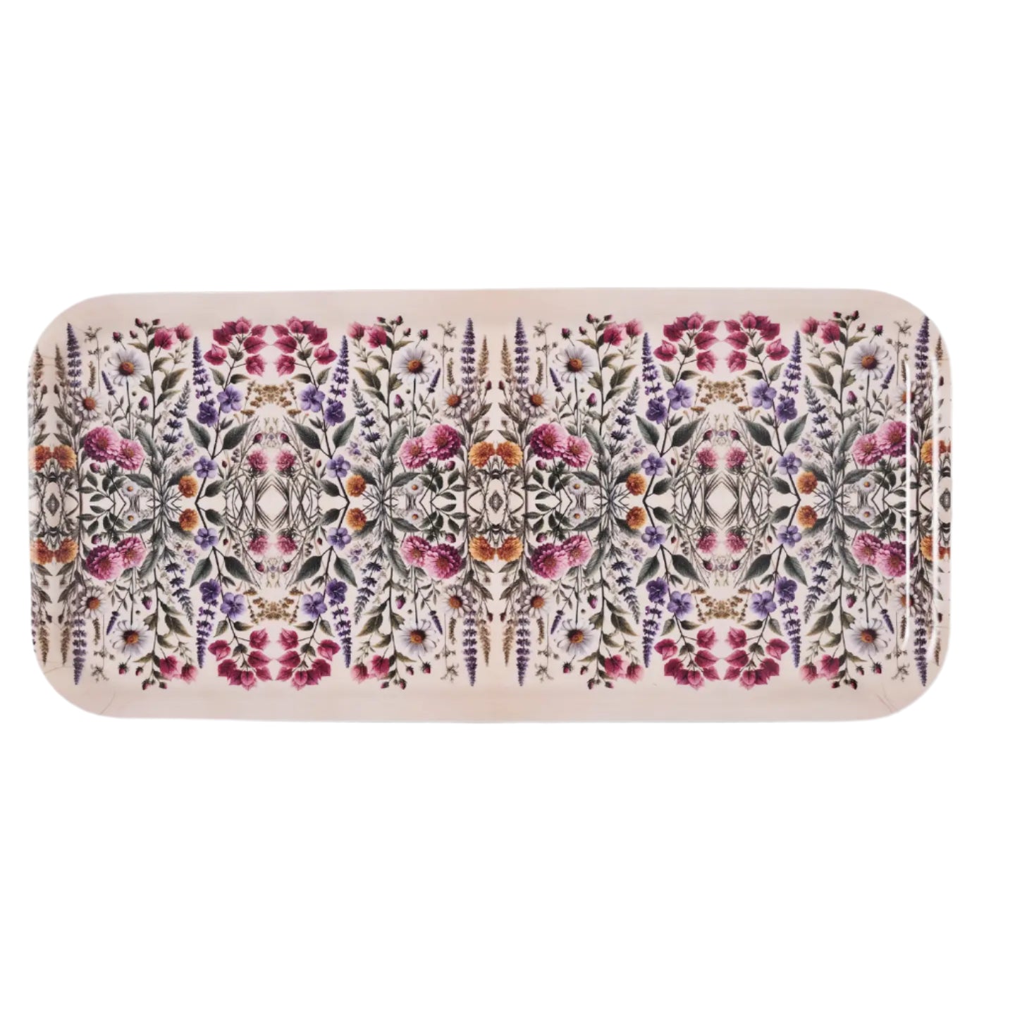 Wildflowers Birchwood Narrow Tray