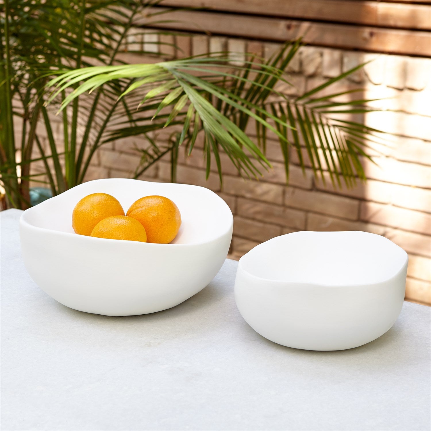 Organic Matte White Bowl