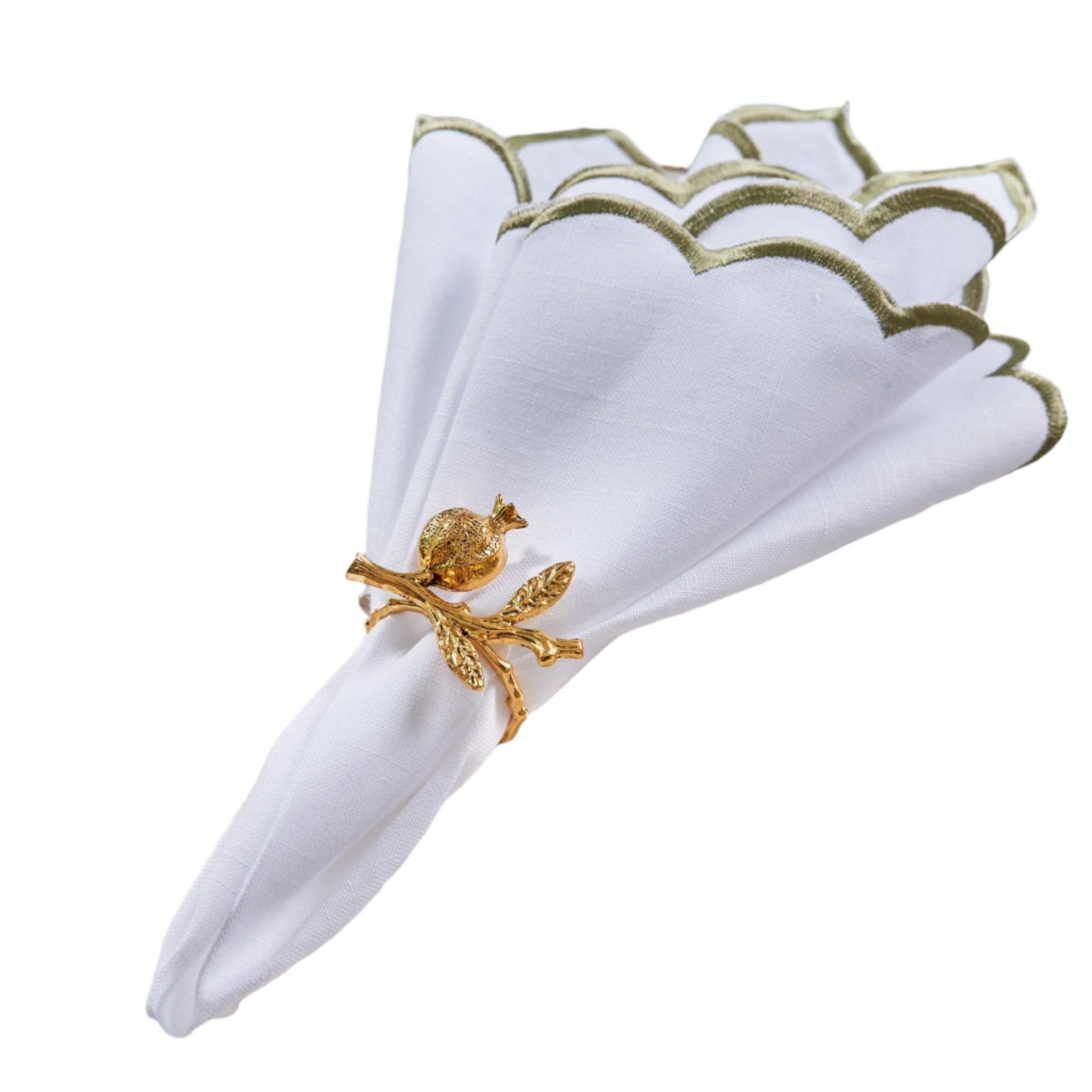 Adorn Your Table Pomegranate Napkin Rings