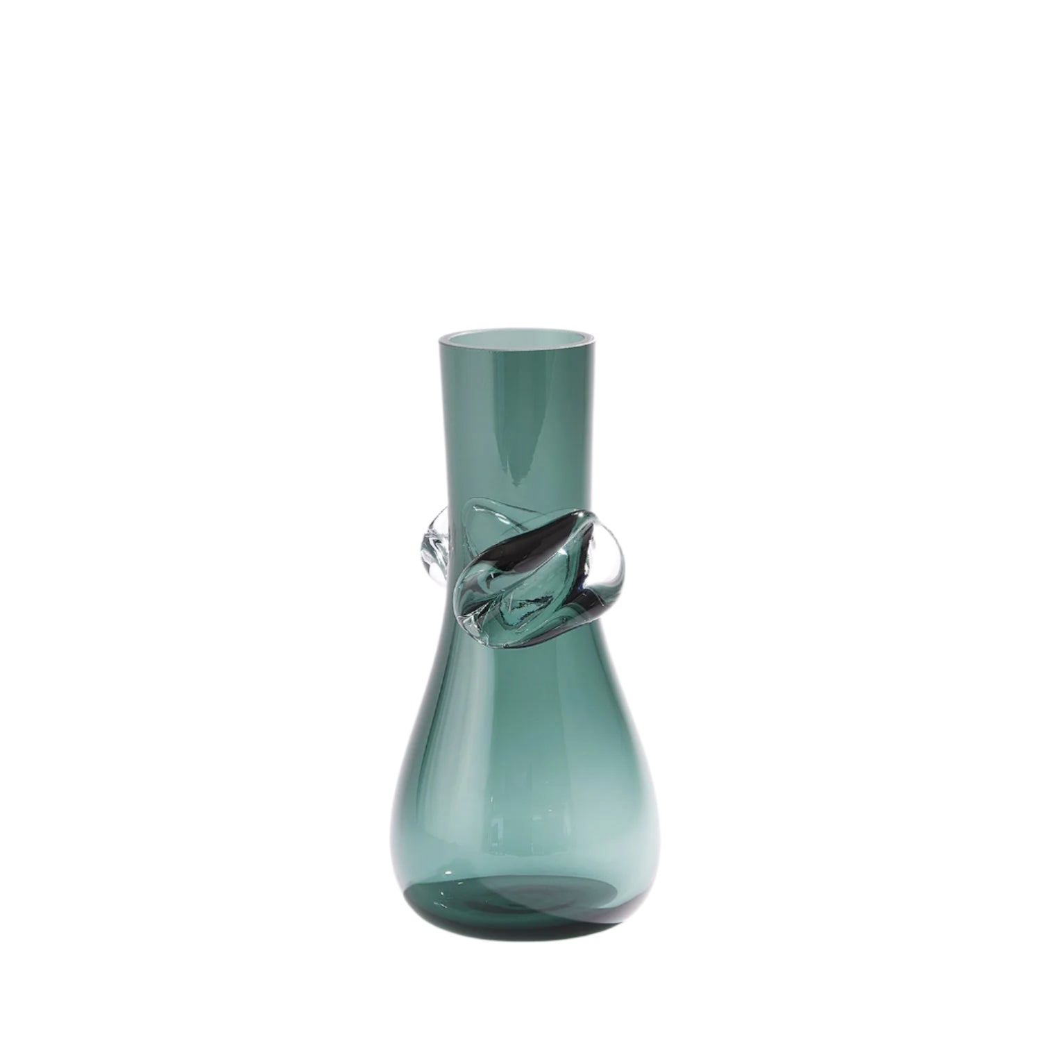 Global Views Smoke Green Knot Vase