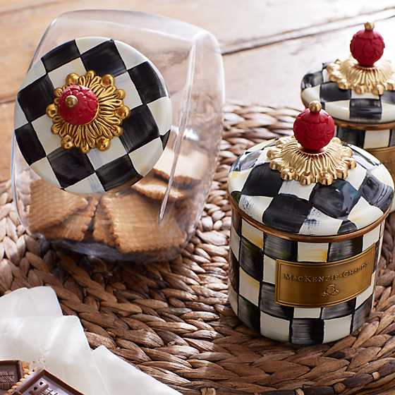 MacKenzie-Childs Courtly Sweets Jar