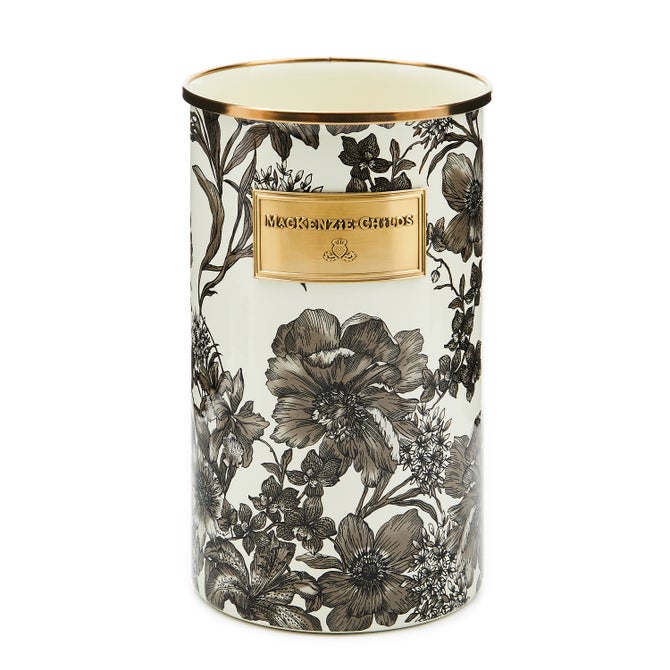 MacKenzie-Childs Sterling English Garden utensil holder