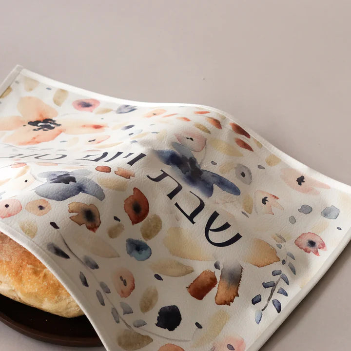 Yaeli Vogel Challah Cover- Subtle Florals One