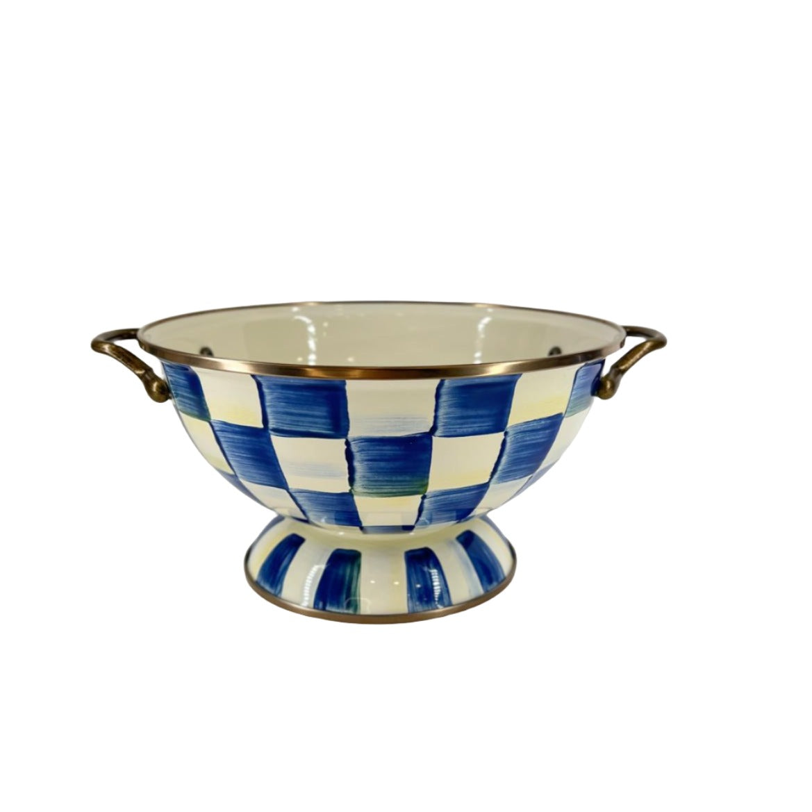 MacKenzie-Childs Royal Check Almost Everything Bowl