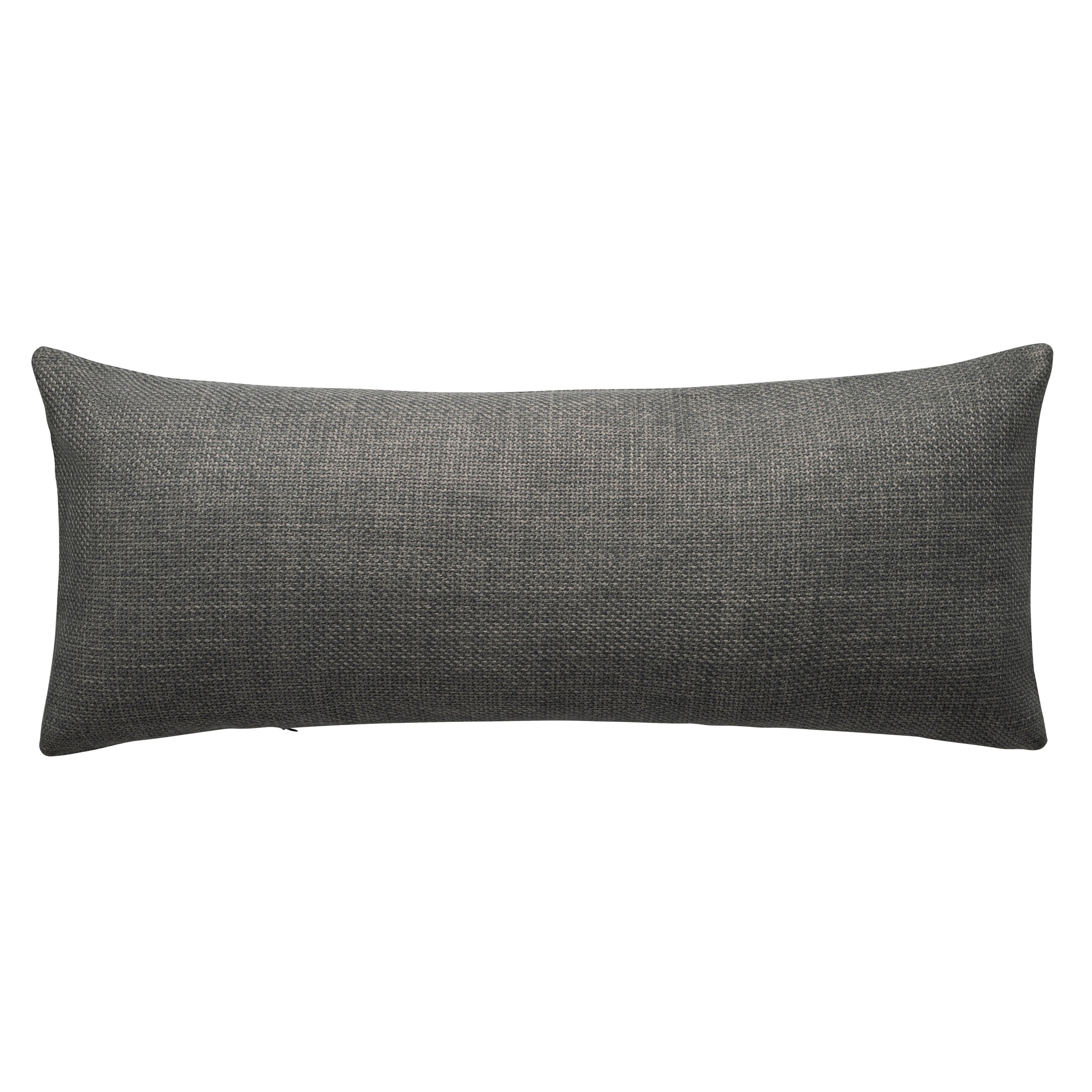 Aura Home Grey Textured Throw Pillow