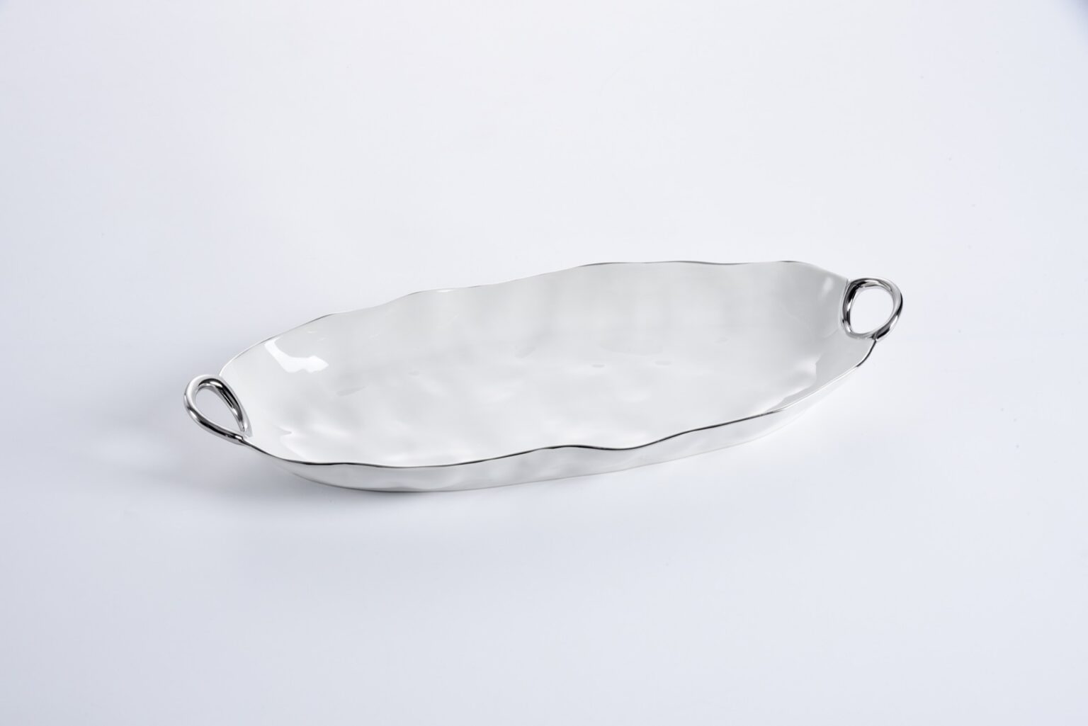 Deep Server with Silver Handles