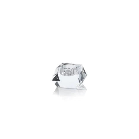 Zodax Dina clear crystal tealight holder