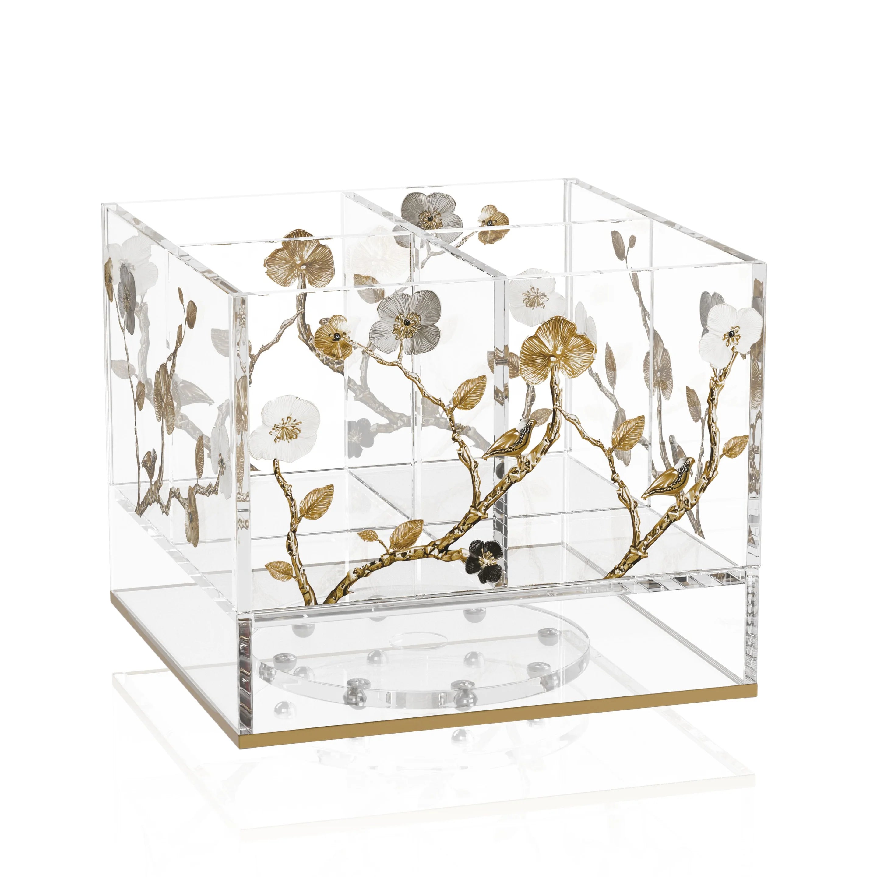 Ornate Garden Swivel Cutlery Holder