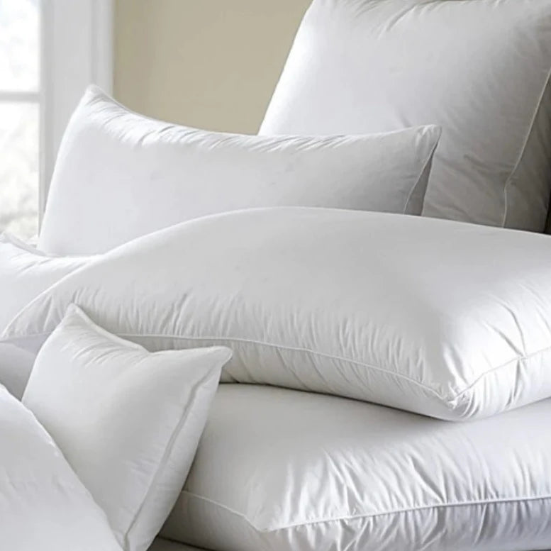 Mackenza White Down Blend Firm Pillow