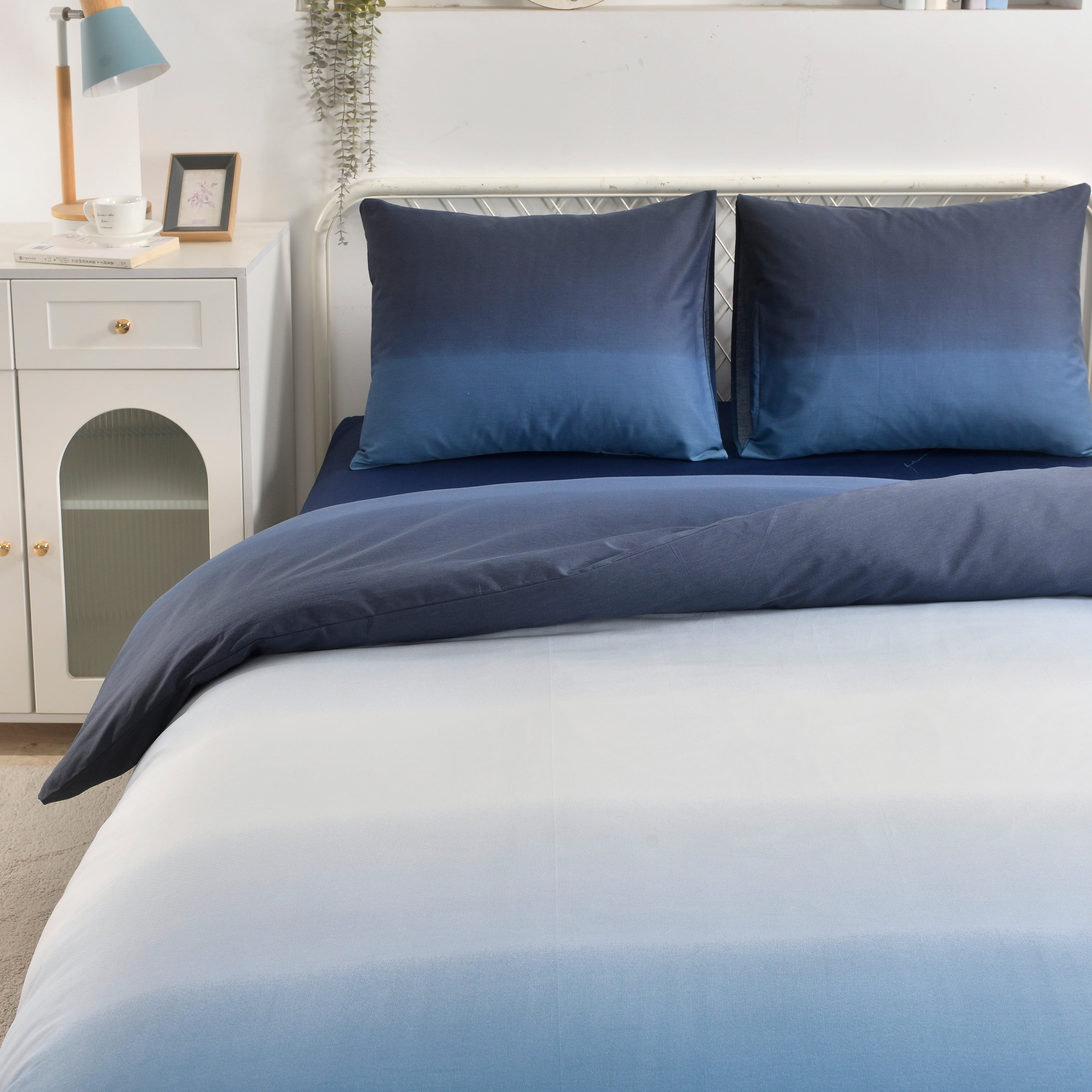 Aura Home Ocean Whisper Duvet Set