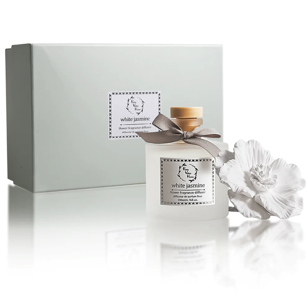 Marigold Ceramic Flower Diffuser Gift Set