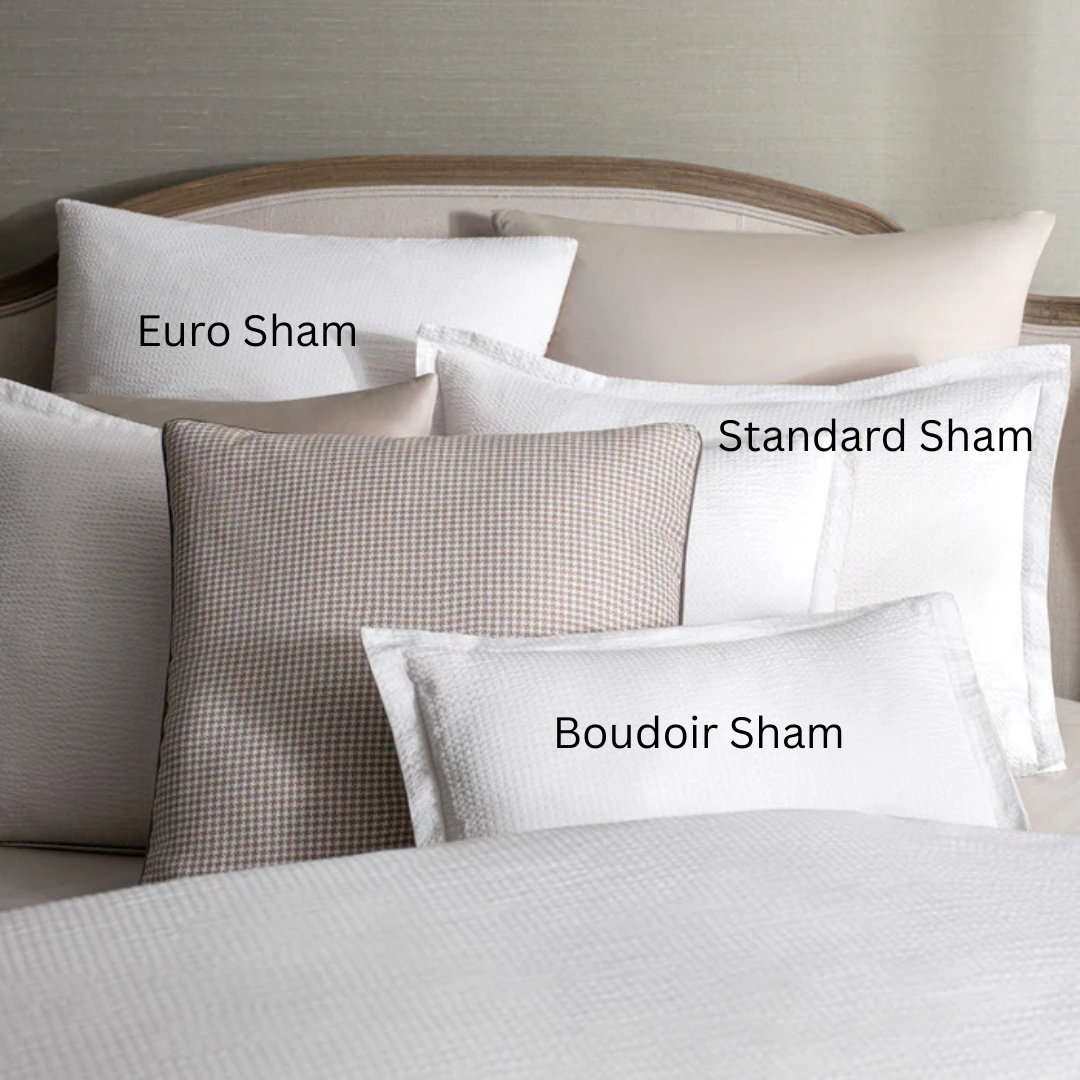 AVA Fine Linen Riviera Seersucker Duvet Set- White/White