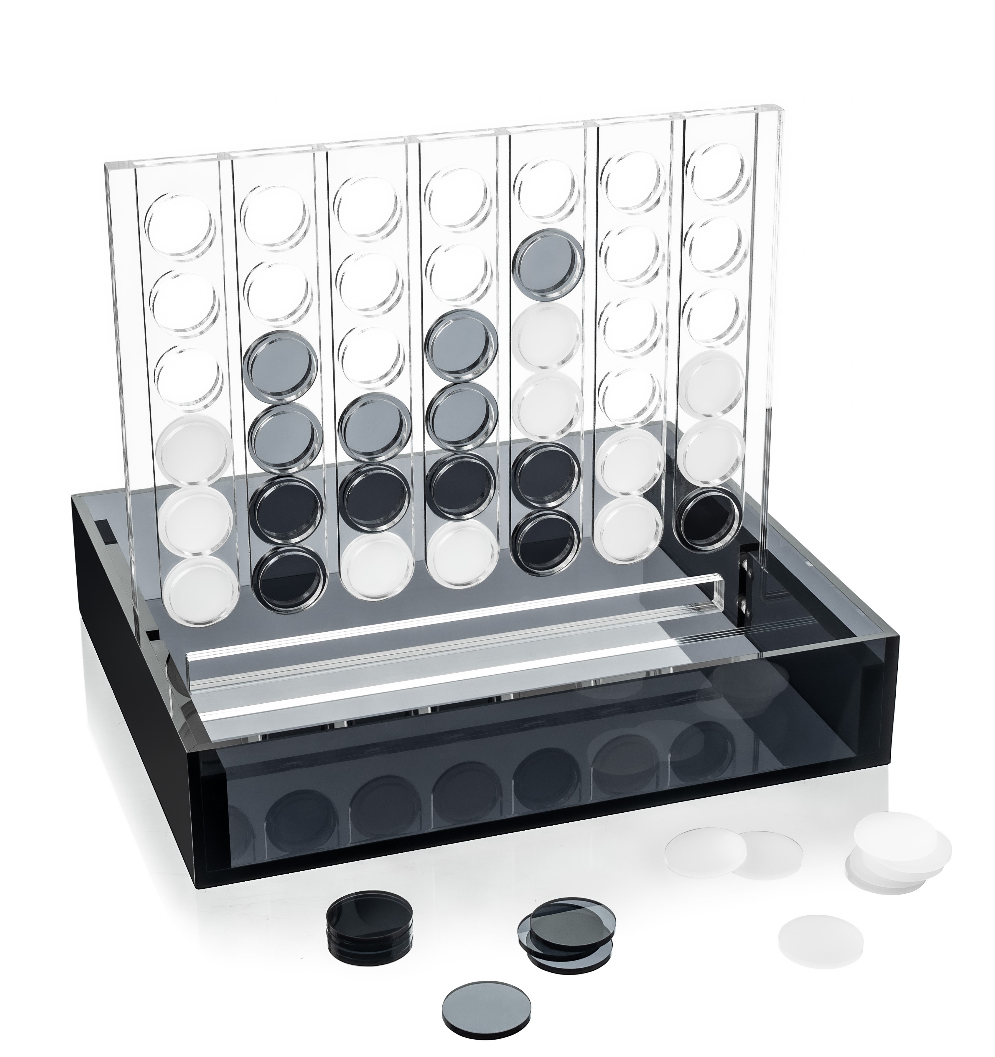 Lucite 4-in-a-Row Game