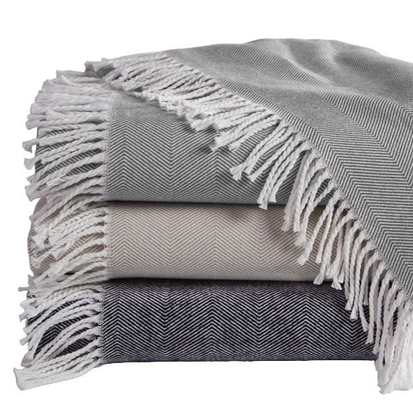 DownTown Herringbone Throws