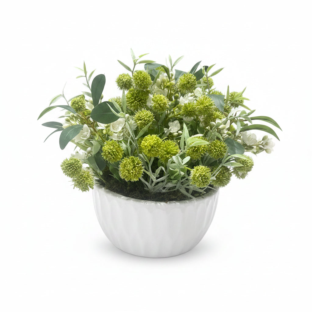 Green, Buds & Thistle