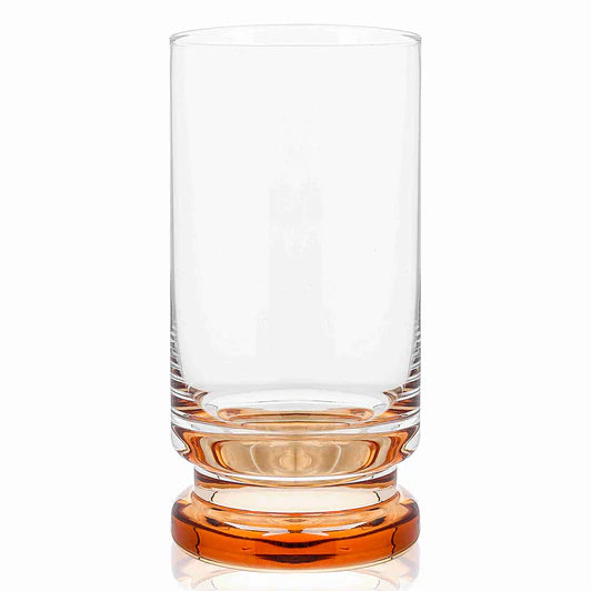 Colored Base Highball Glasses