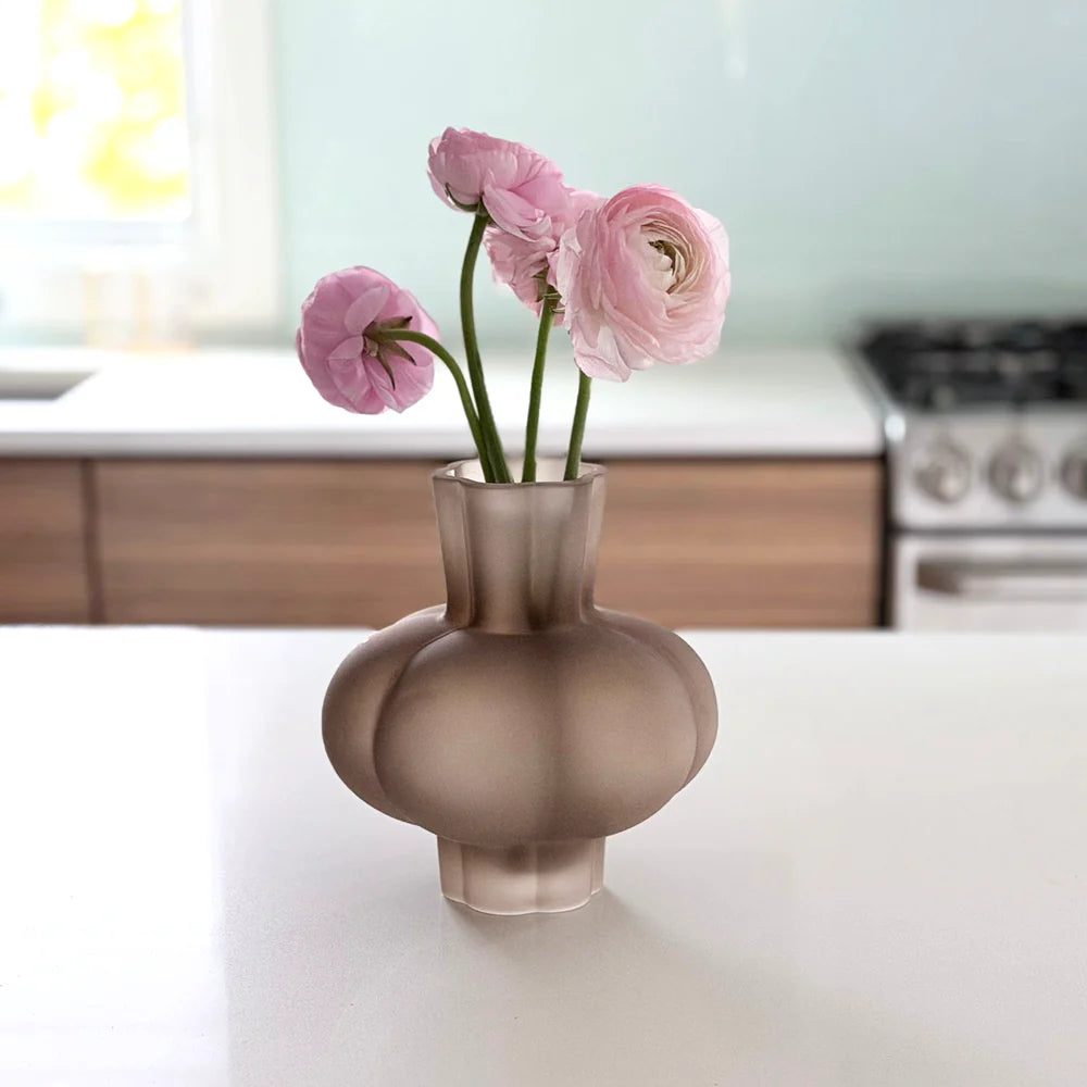 Fluted Bulb Vase