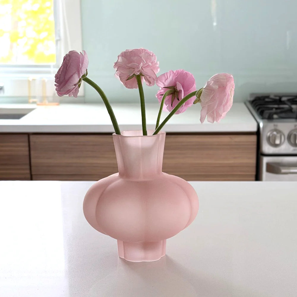 Fluted Bulb Vase