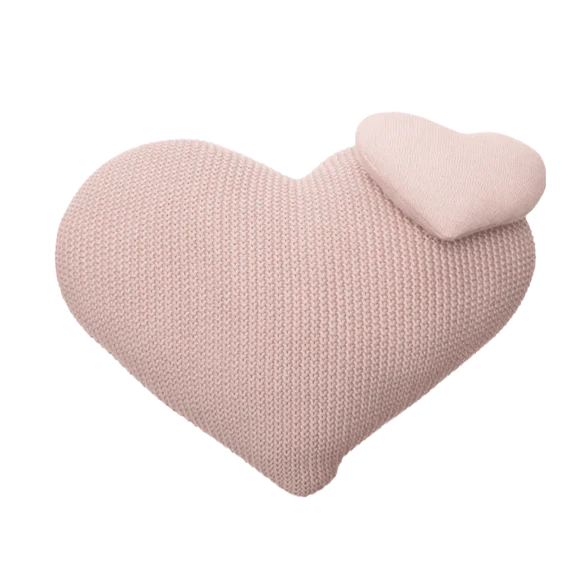 Knitted Love Cushion