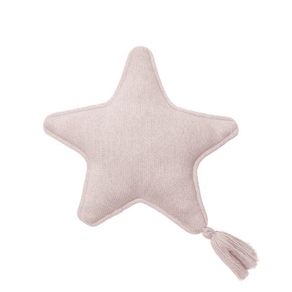 Twinkle Star Knitted Cushion