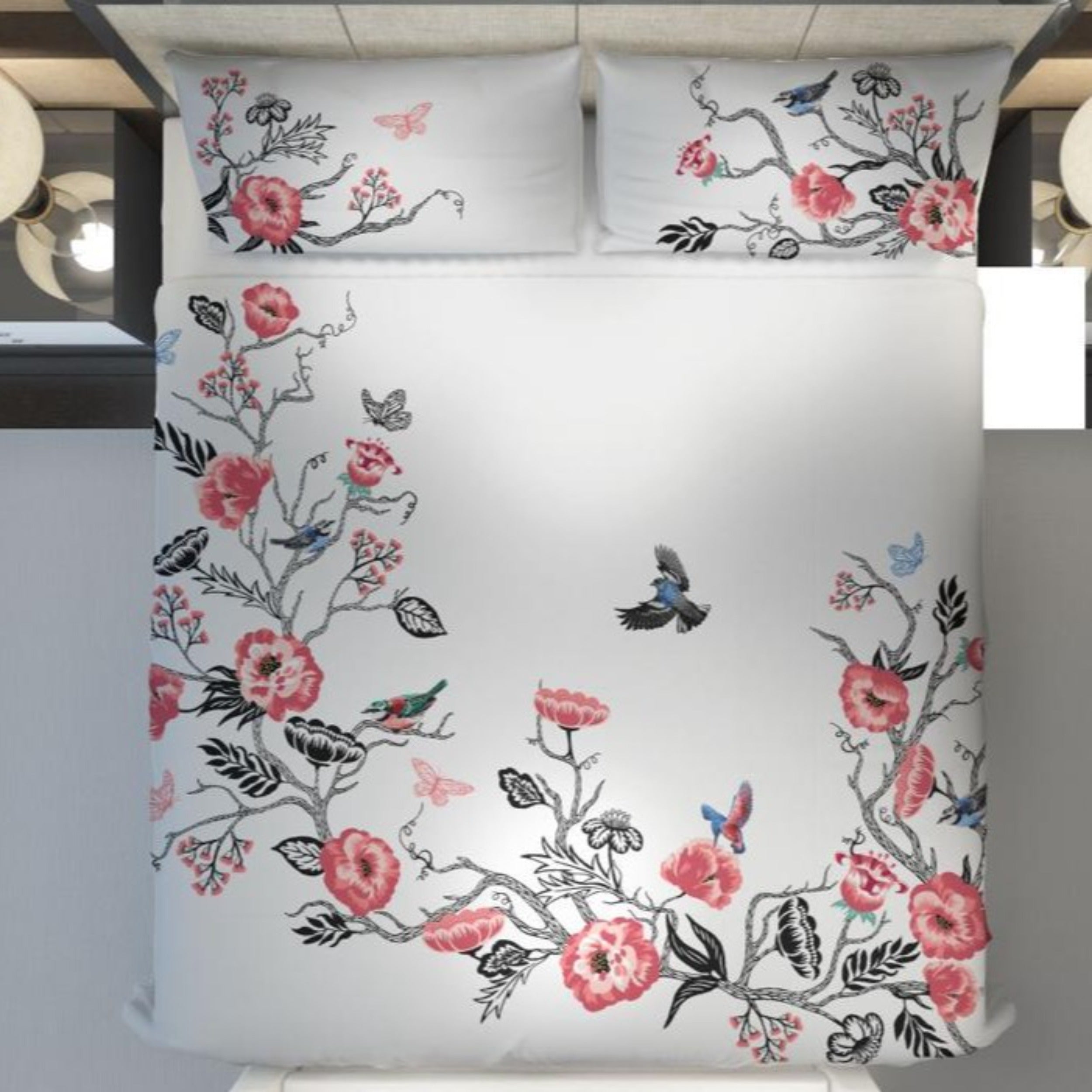 Chez Chaya x A&B Birds & Blooms Duvet Set