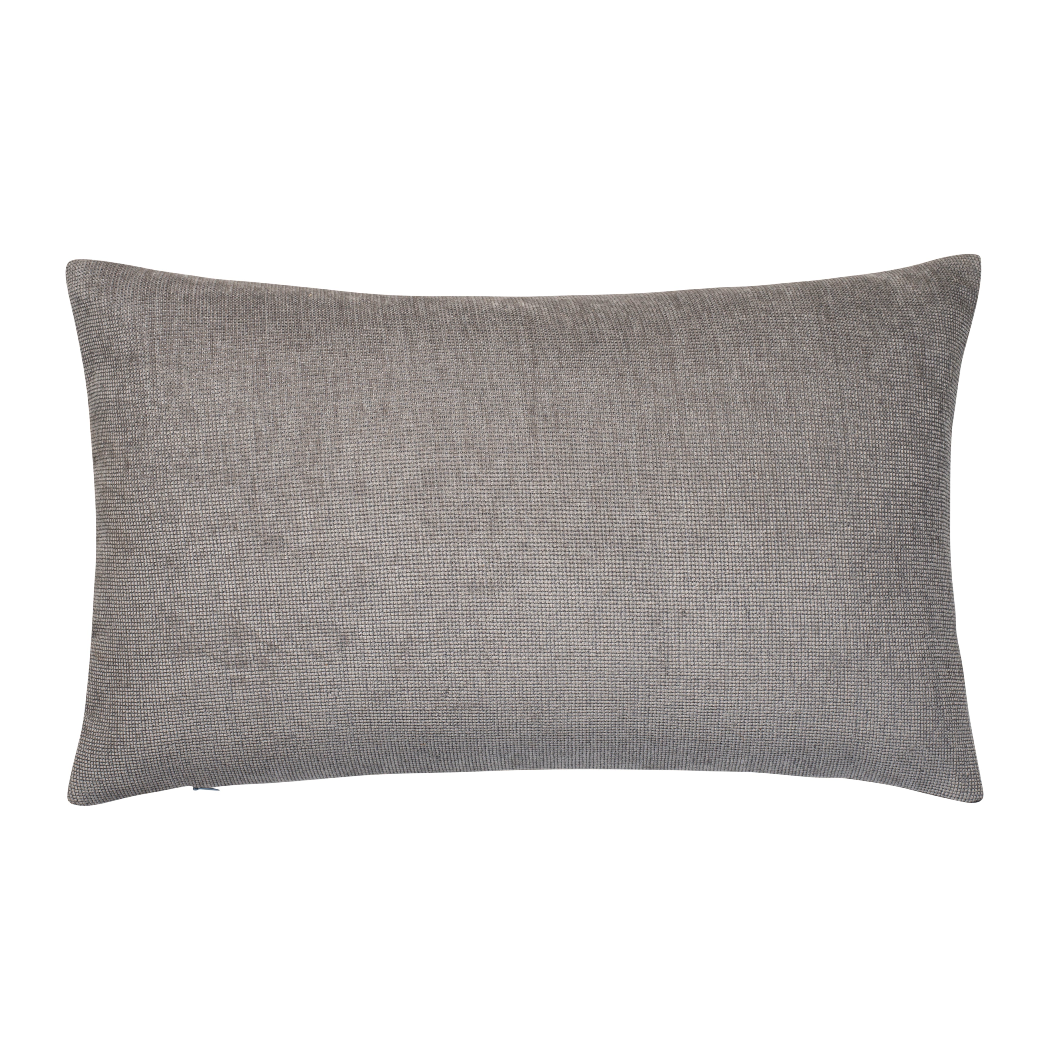 Aura Home Grey Micro-Velvet Throw Pillow
