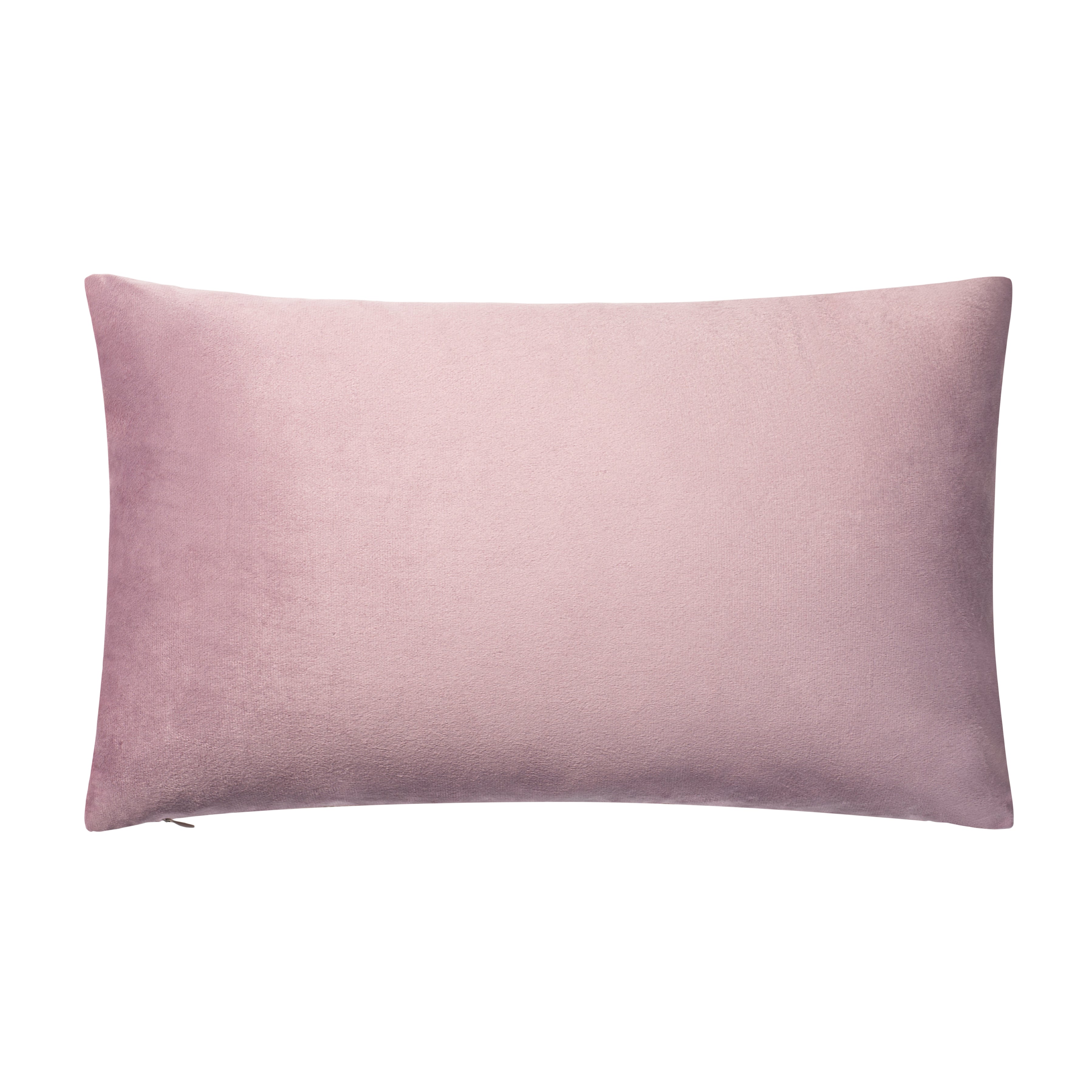 Aura Home Pink Velvet Throw Pillow