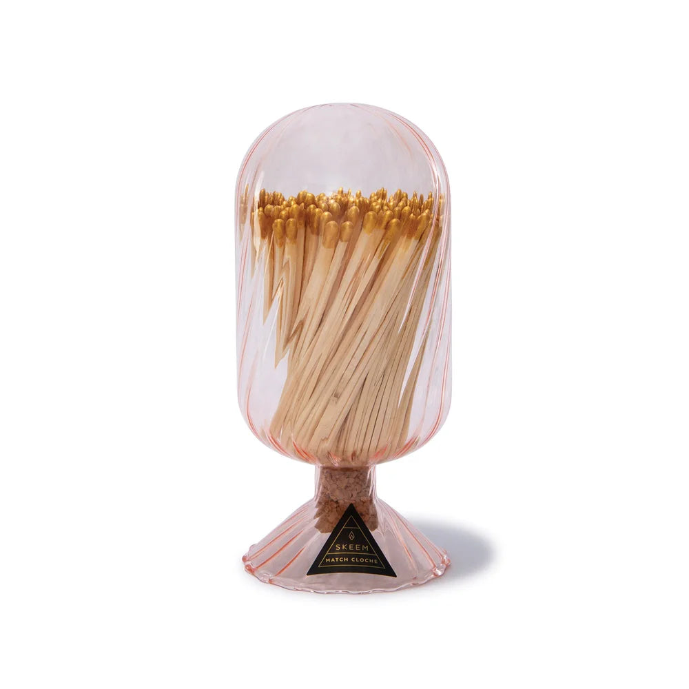 Helix Match Cloche with Gold-Tipped Matches