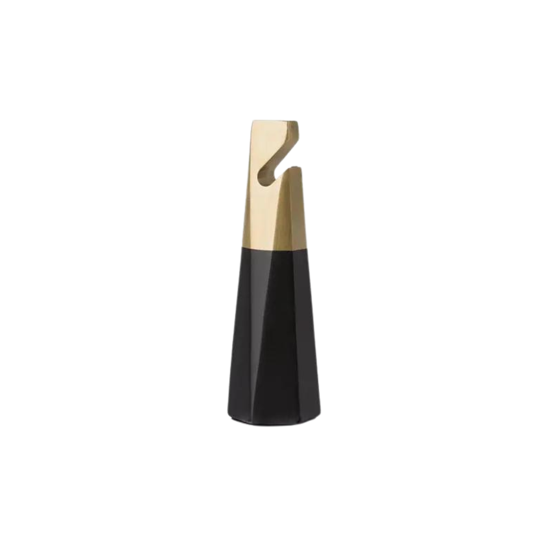 Gold/Black Bottle Opener