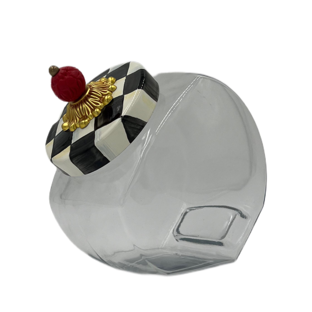 MacKenzie-Childs Courtly Cookie Jar
