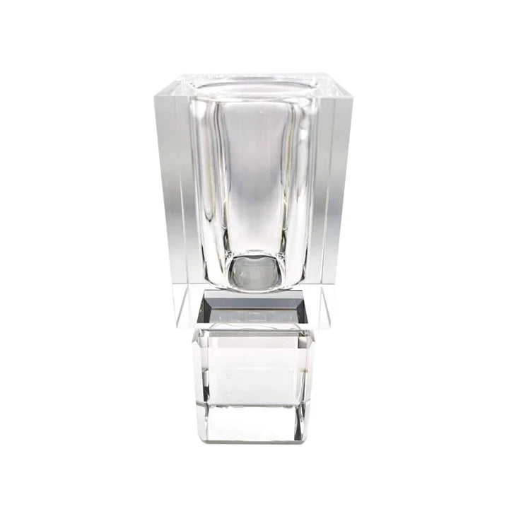 Colored reflection vase, smoke