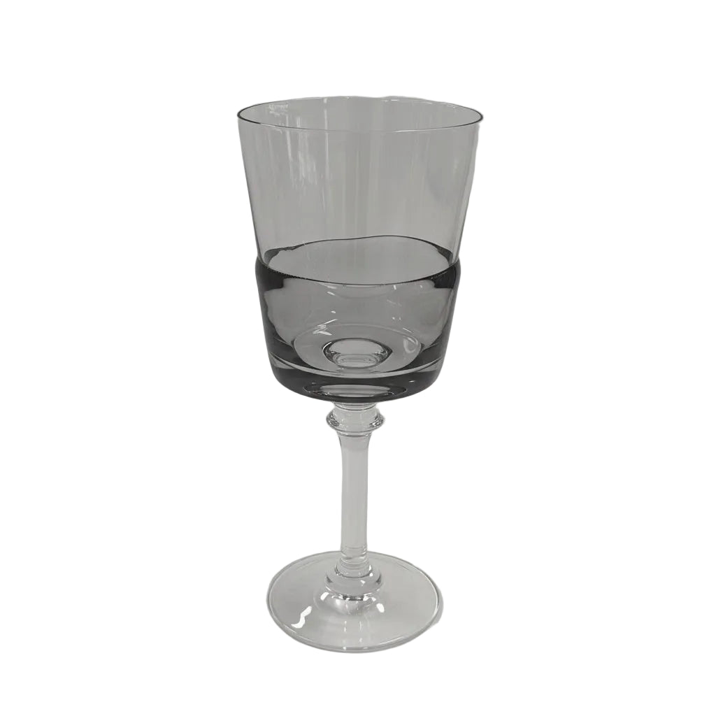 Colored Bottom Water Glasses