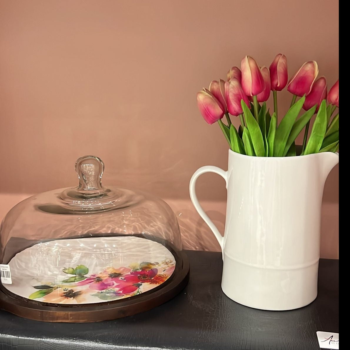 Cake Dome & Pitcher Gift Set